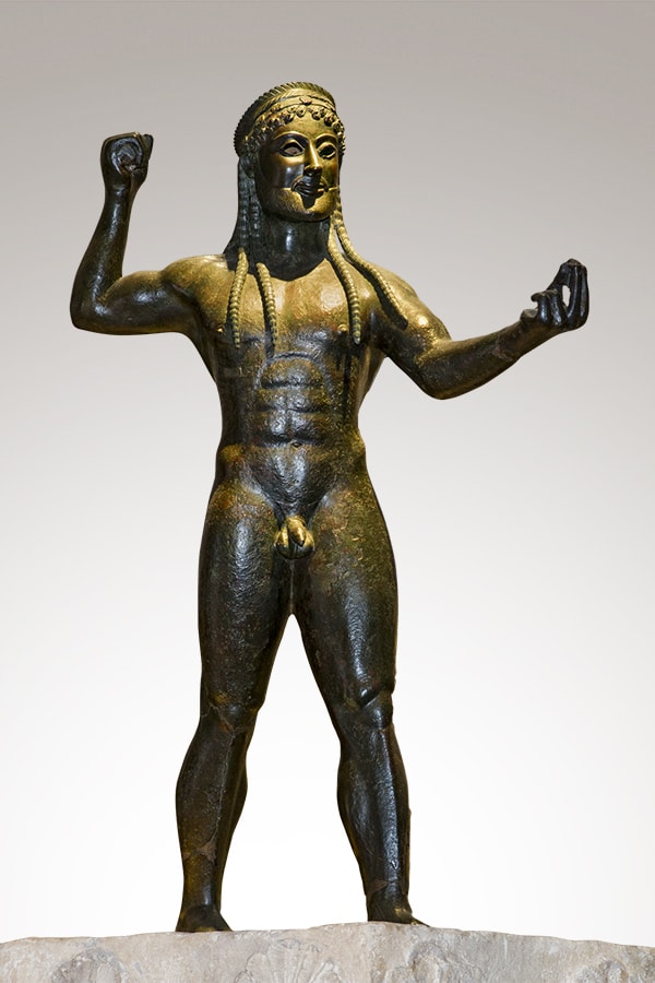 Statua in bronzo di Zeus di Ugento