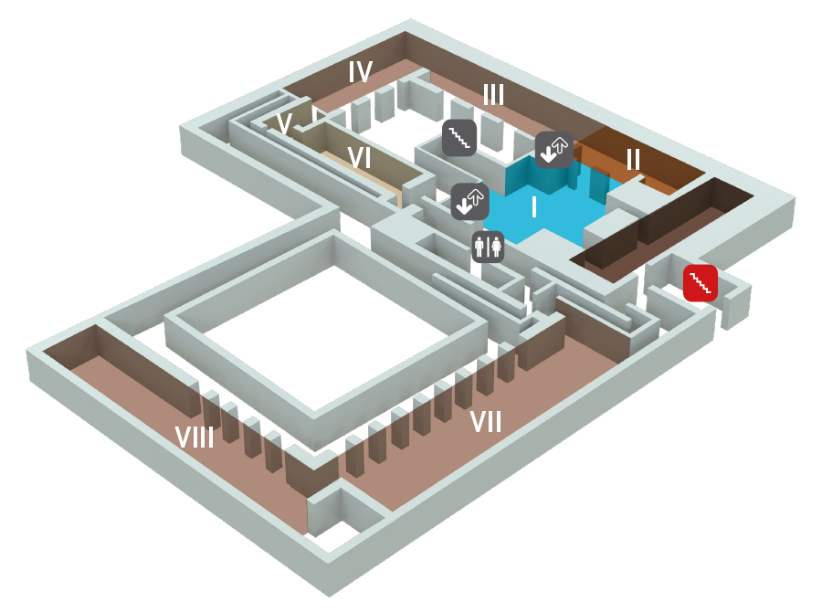 MArTA Museumsplan 2. Etage