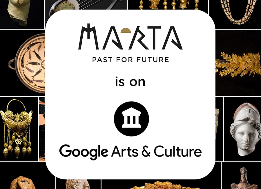 La collezione del MArTA su Google Arts & Culture