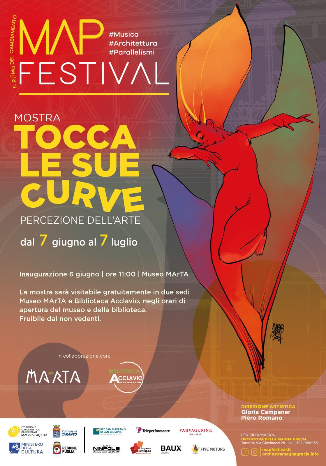 Tocca le sue curve. Percezione dell'arte.