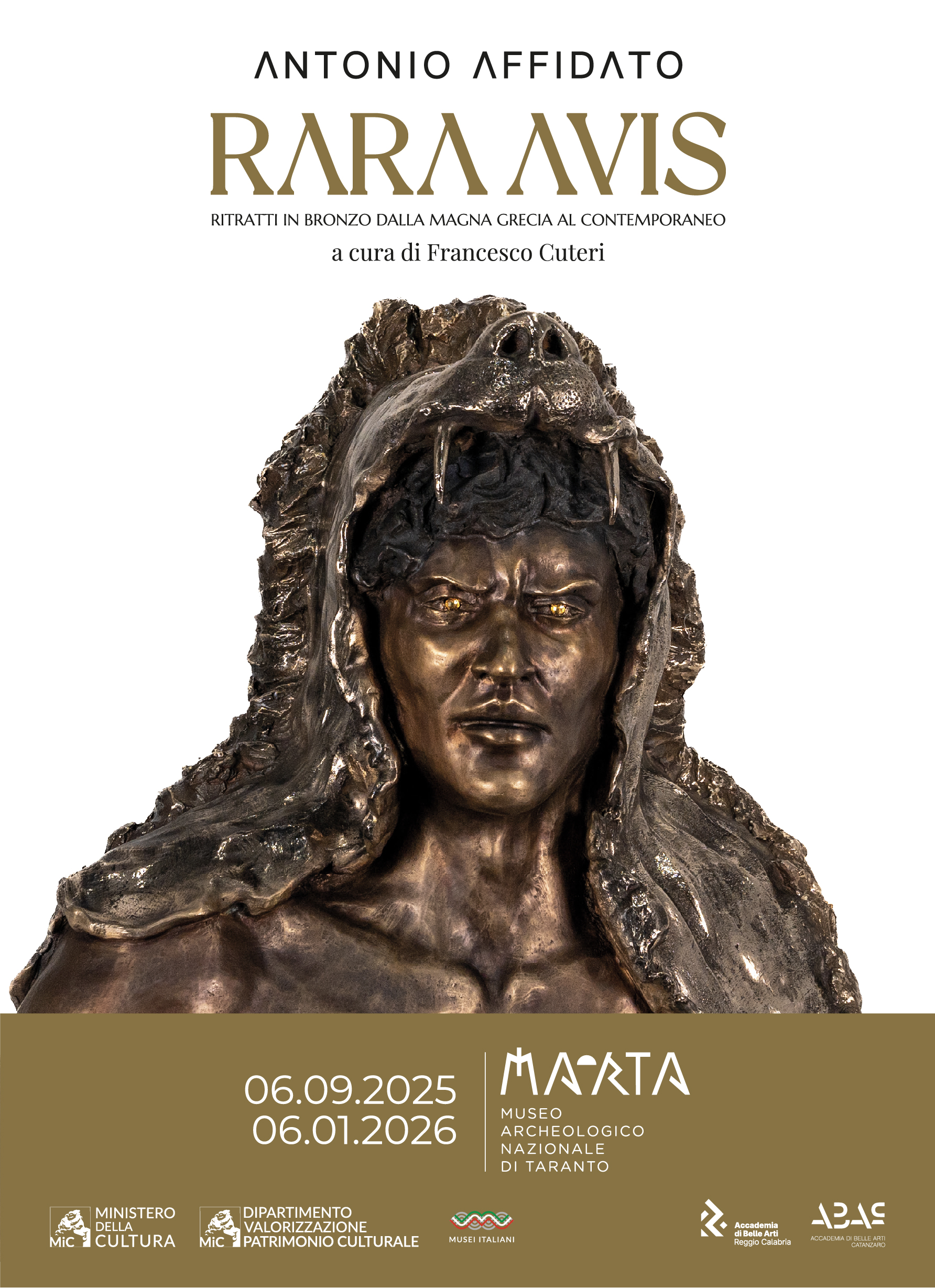 RARA AVIS. Ritratti in bronzo dalla Magna Grecia al contemporaneo