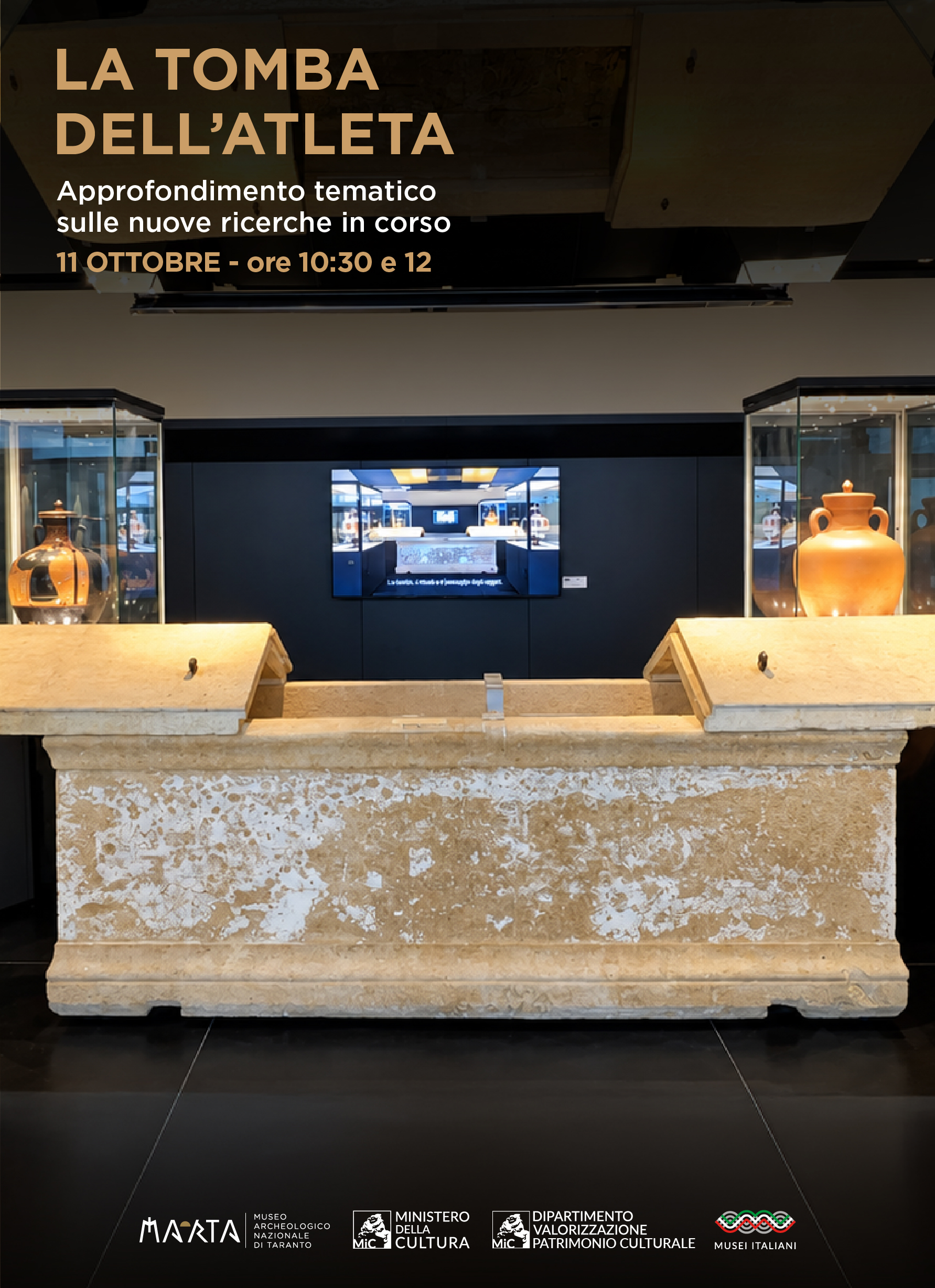 Visita guidata: La Tomba dell'Atleta - 11 ottobre 2026